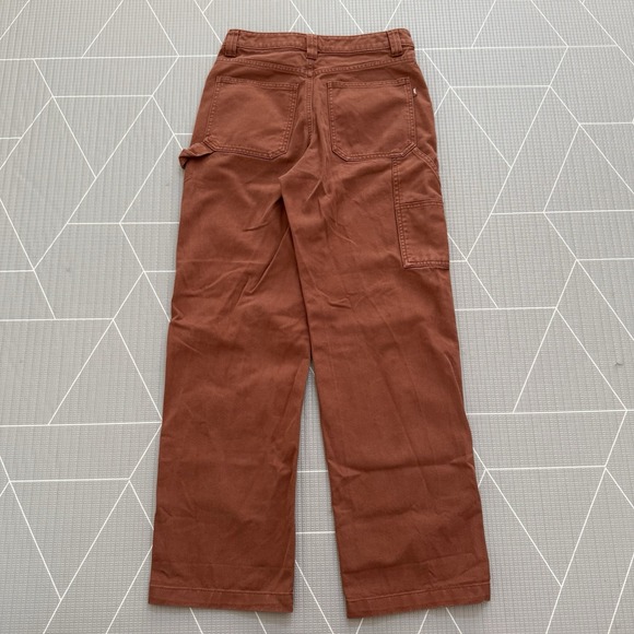 Aritzia‎ Tna Greenwich Utility Carpenter Pants Size 4 Camel Brown - Picture 3 of 9